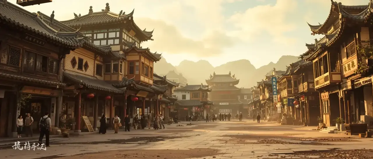 让子弹飞 - 剧照背景